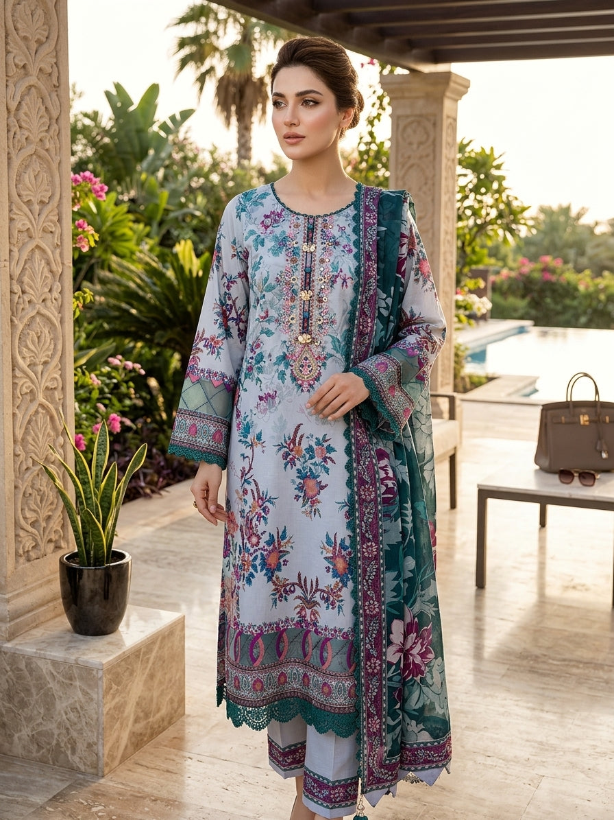 Gulljee Luxury Lawn Vol-3