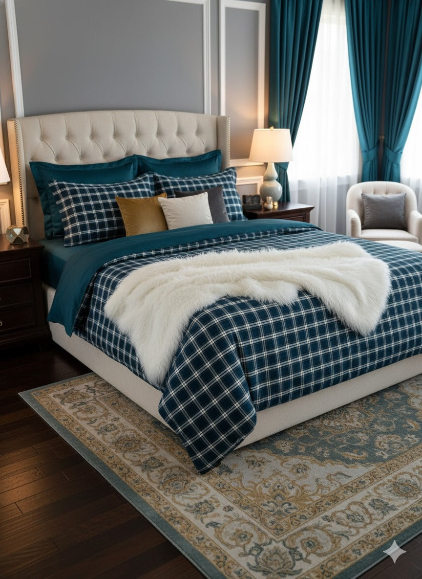 Pakistani King Size Bedsheet