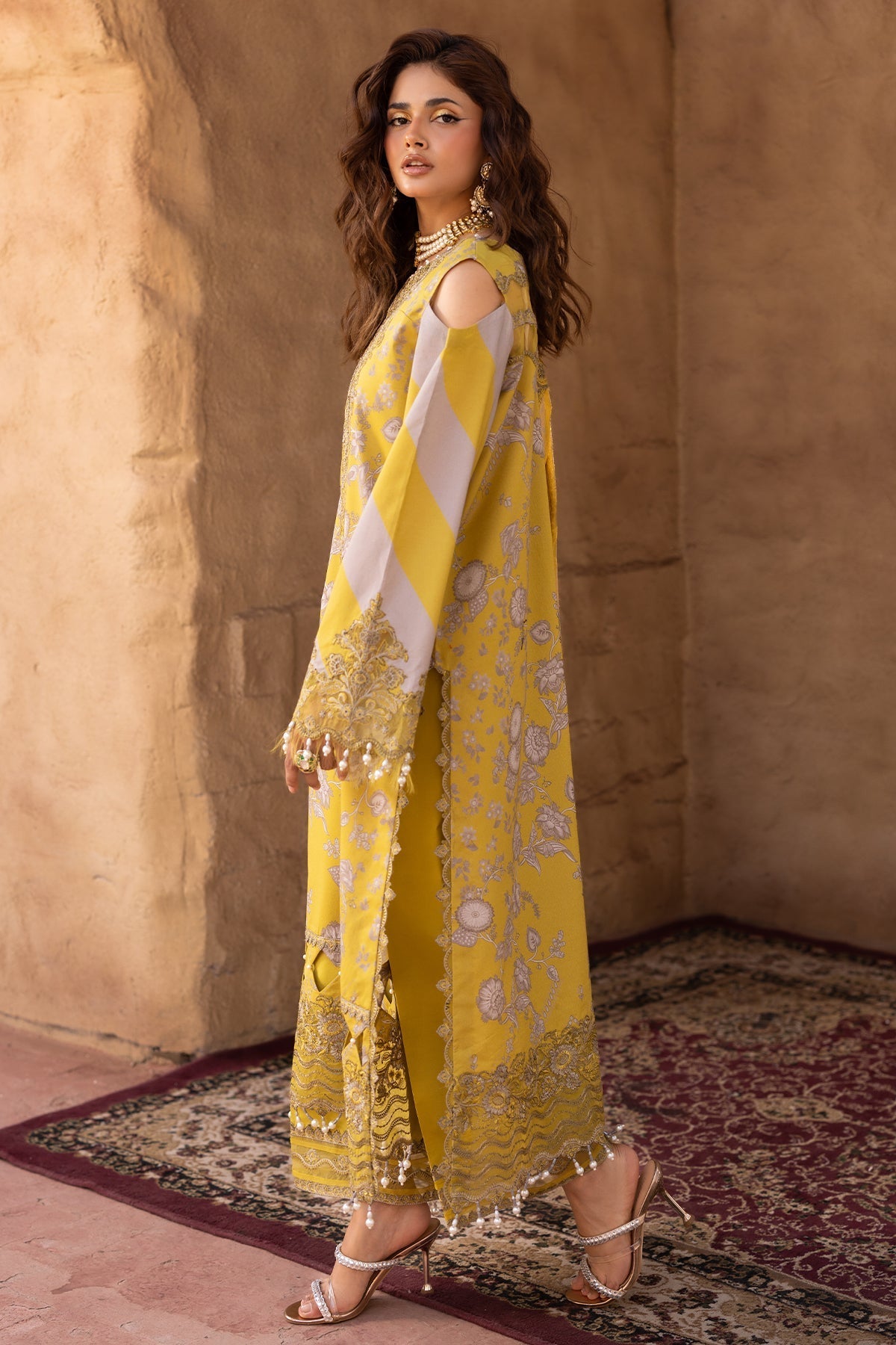 Charizma 3-PC Embroidered Lawn Suit