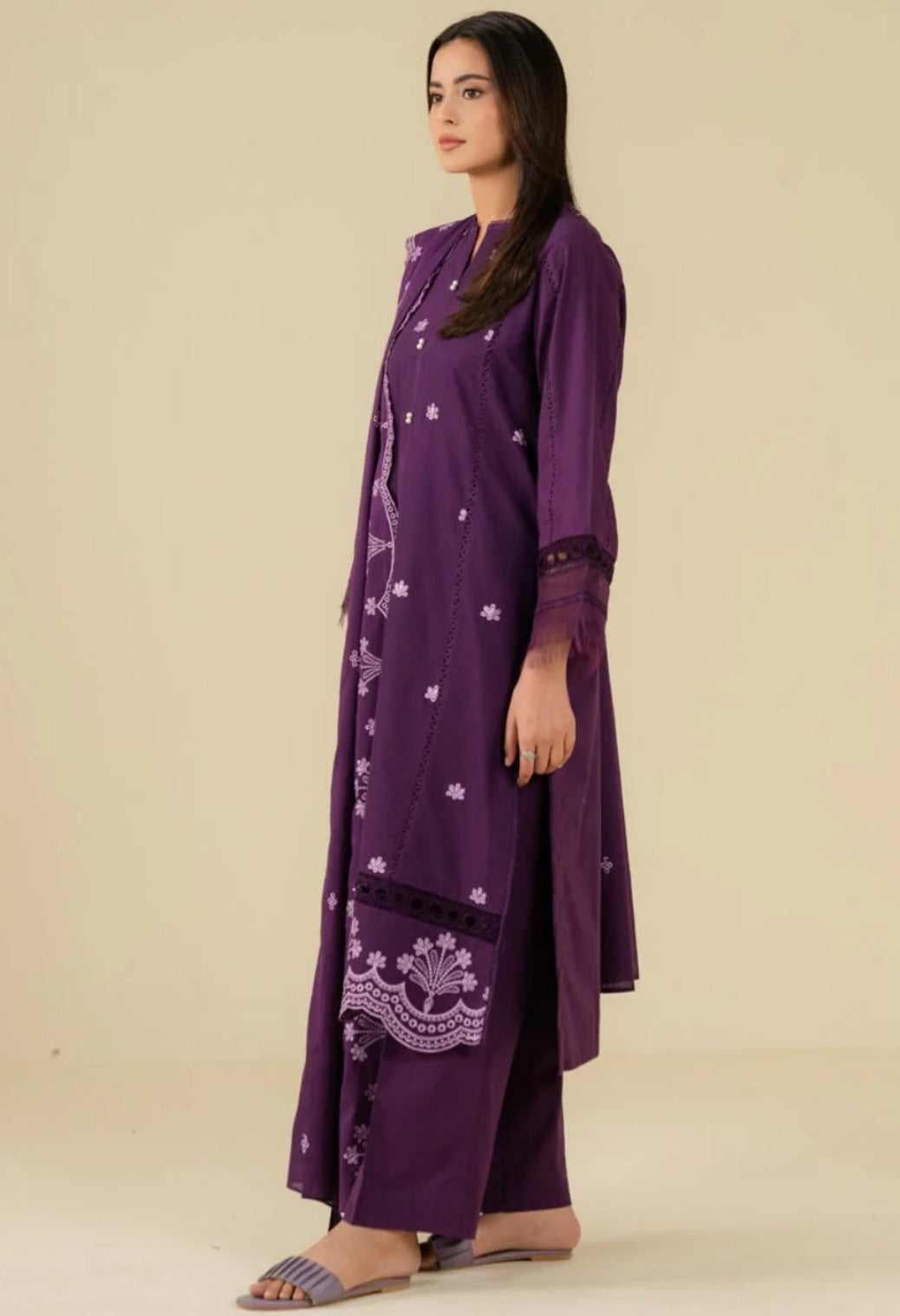 Beena by Beyond Embroidered Lawn 3 Piece
