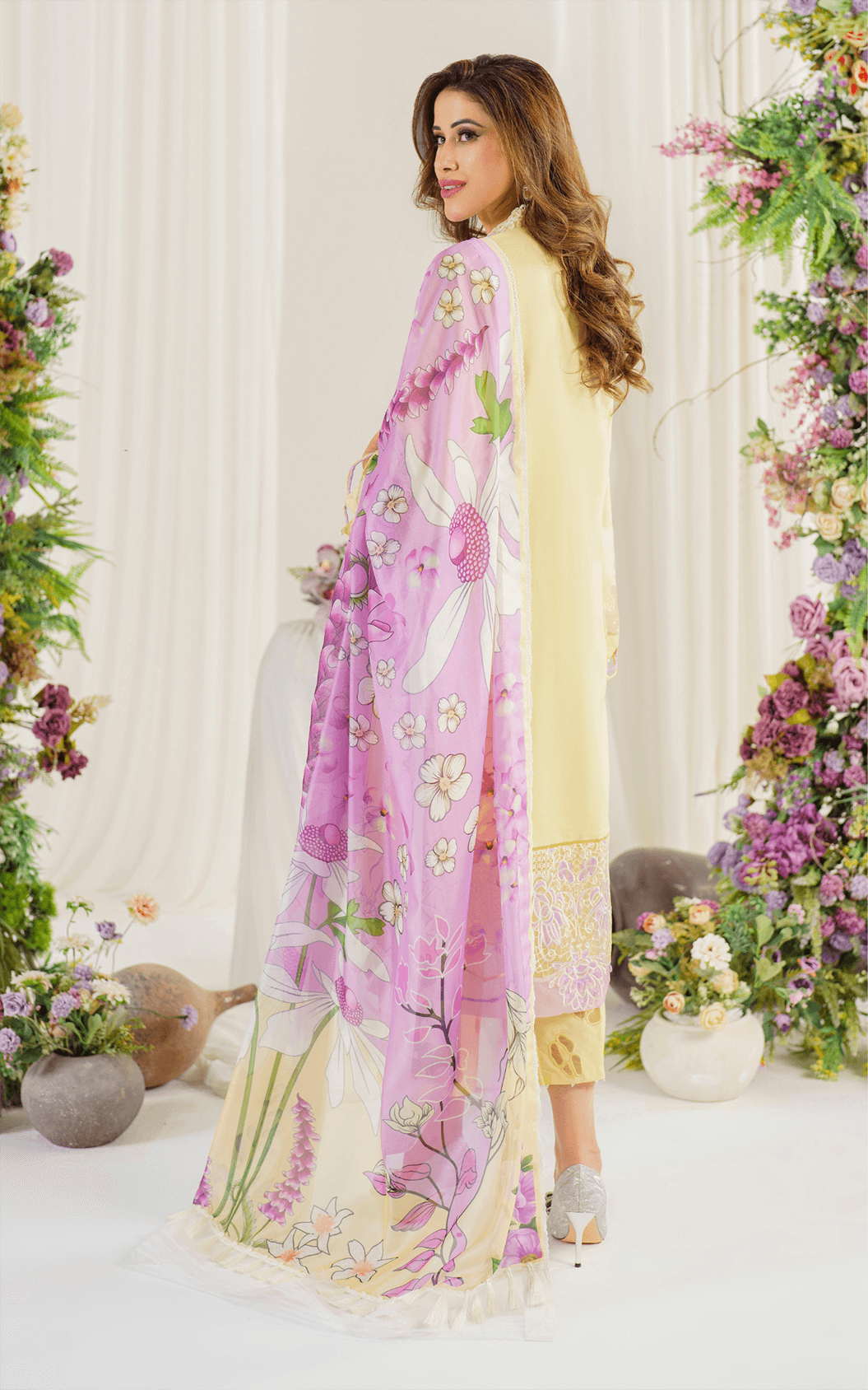 Pretty in Pink by Asifa & Nabeel Premium Lawn