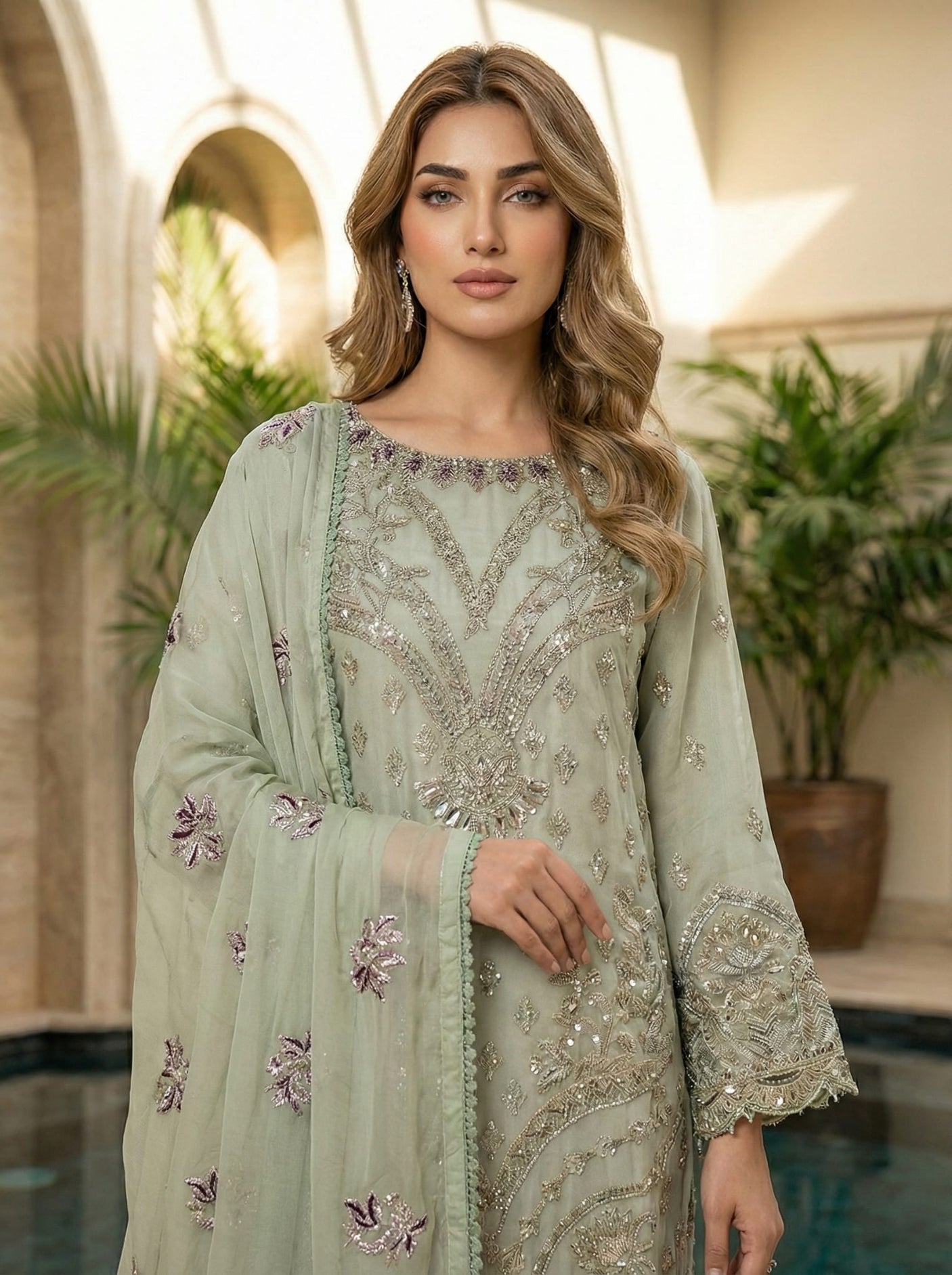 Tawakkal Embroidered Chiffon Collection