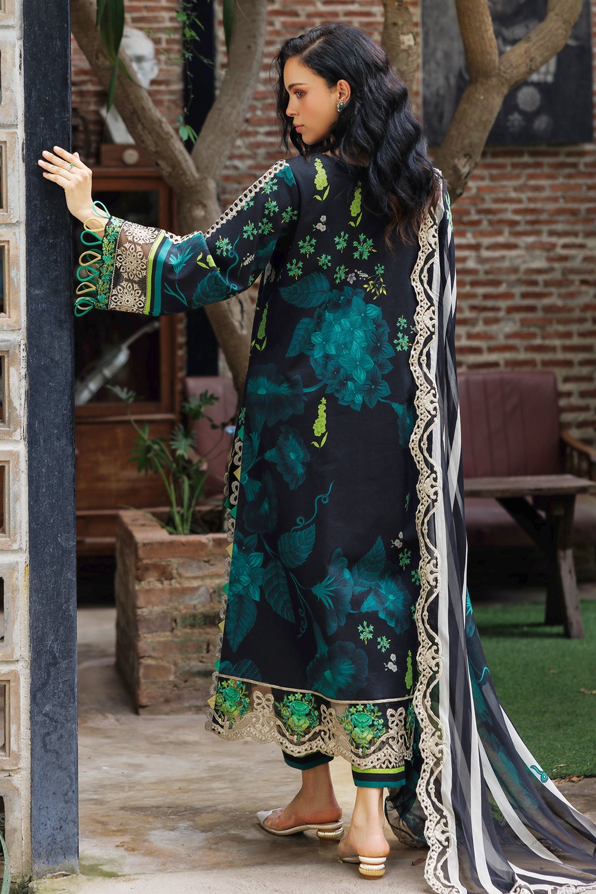 Charizma Luxury Embroidered Suit