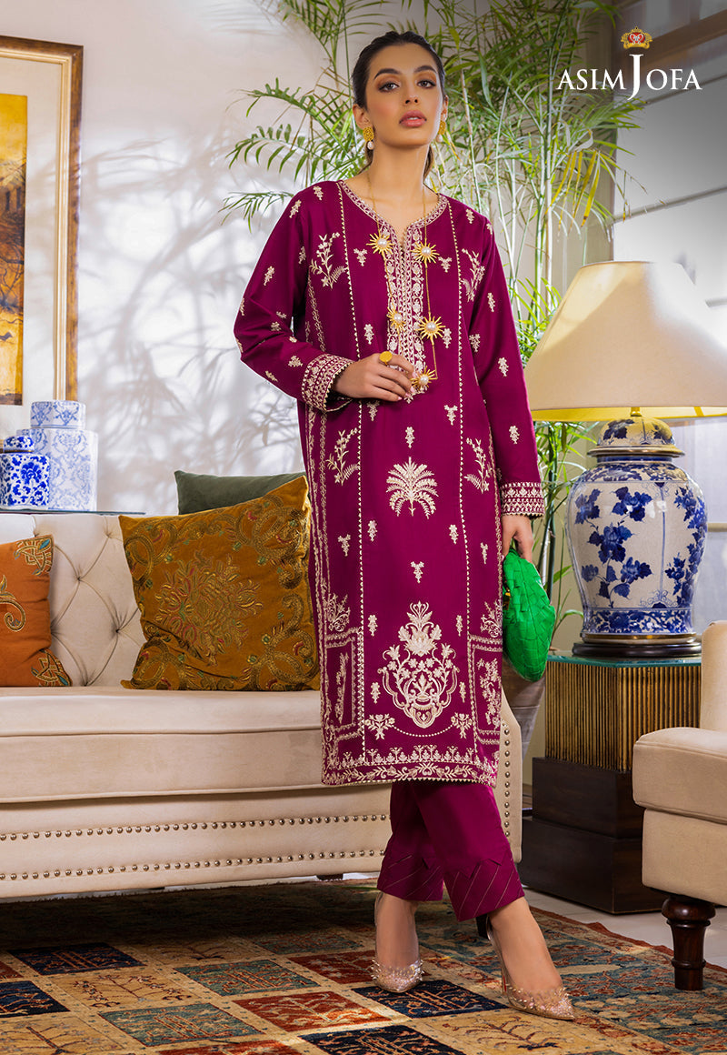 Asim Jofa Embroidered 2pc Suit