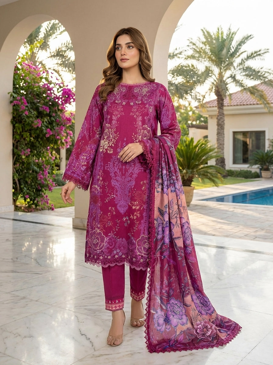 Gulljee Luxury Lawn Vol-1