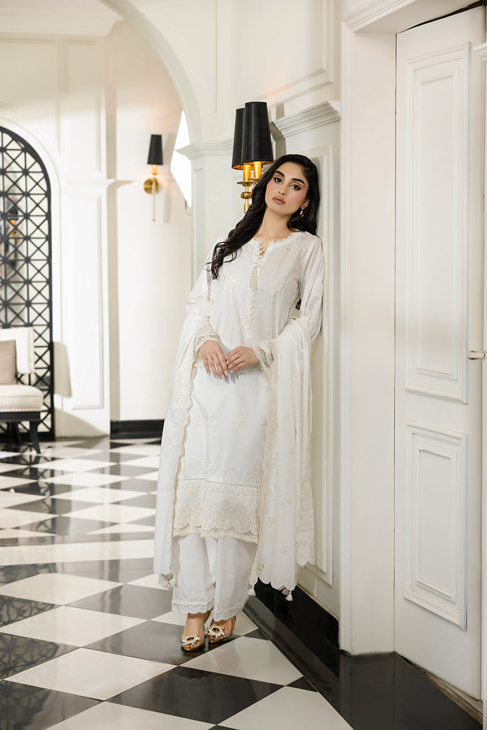Lakhany 3pc Embroidered Suit
