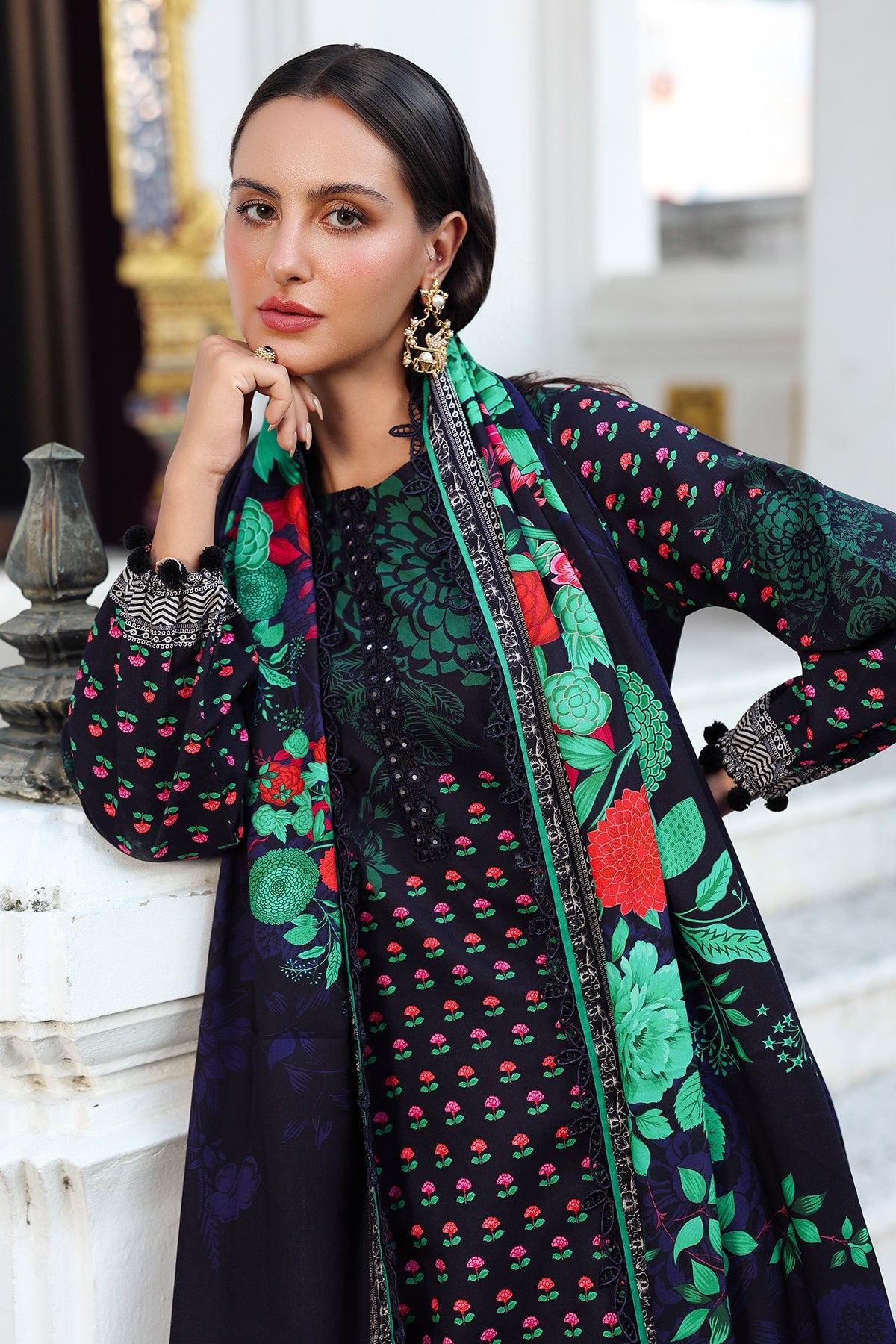 Aniiq By Charizma Embroidered Suit