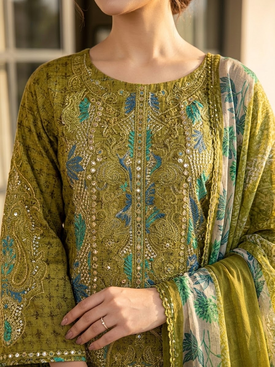 Lawn Chikankari Collection By Charizma