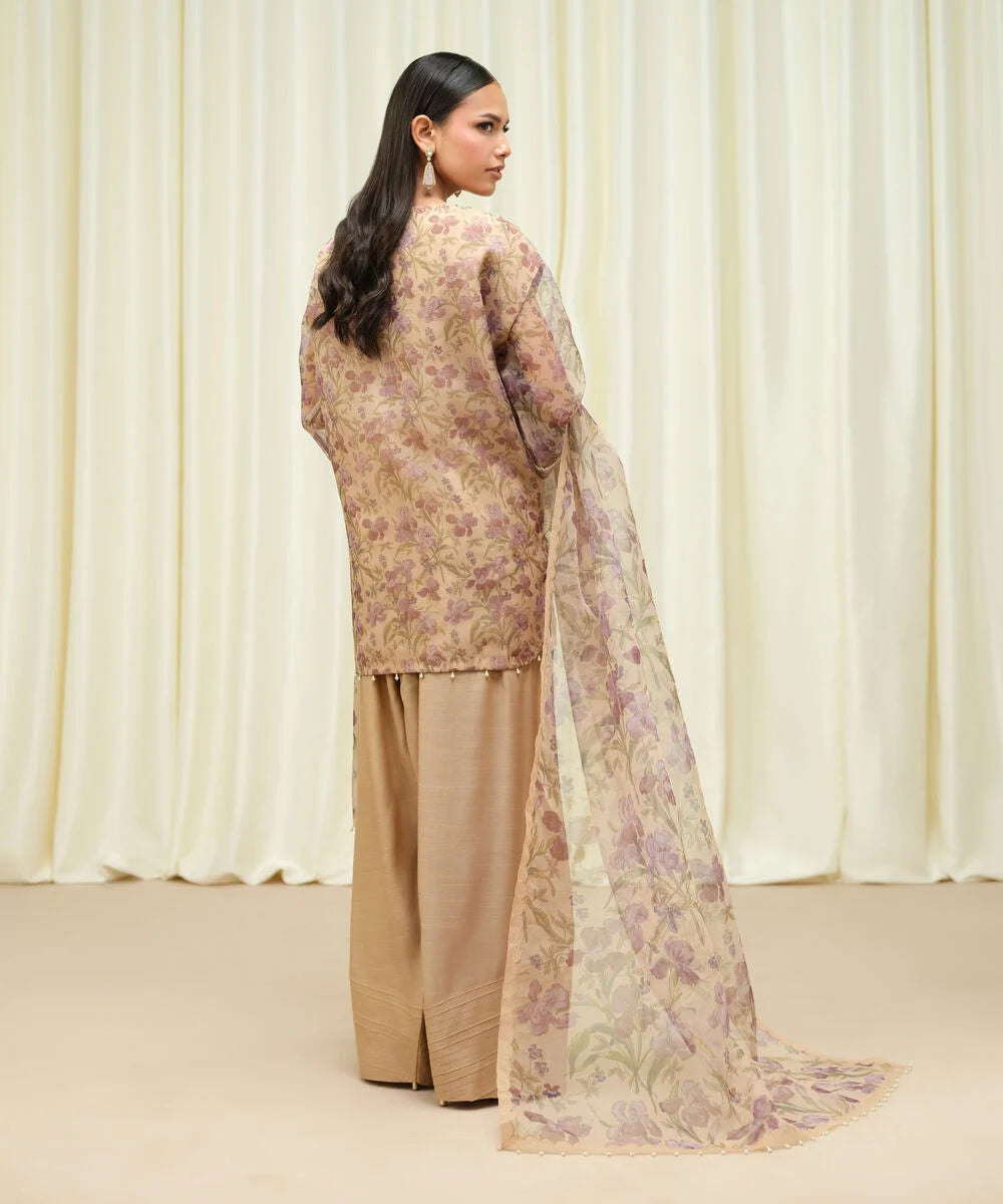 3Pc Embroidered Suit by Sapphire