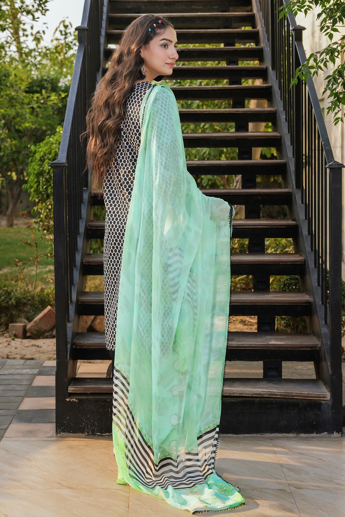 Charizma 3-PC Embroidered Lawn Suit