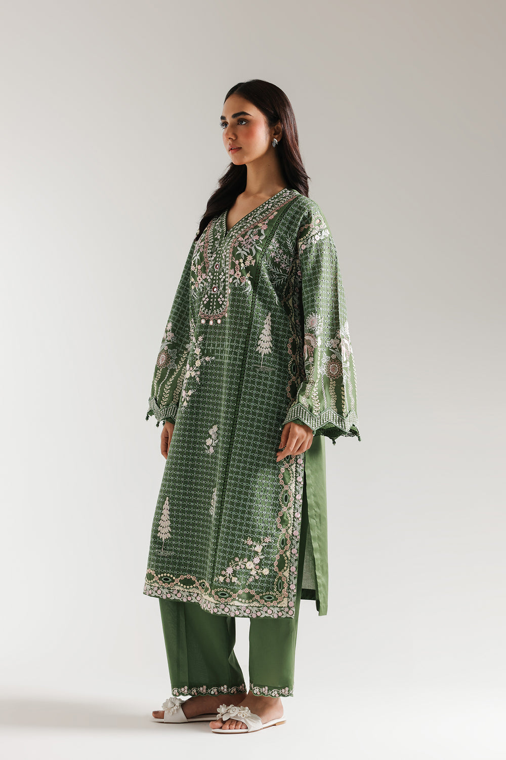 Ethnic Embroidered 2pc