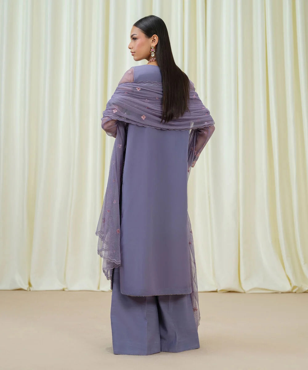 3Pc Embroidered Suit by Sapphire