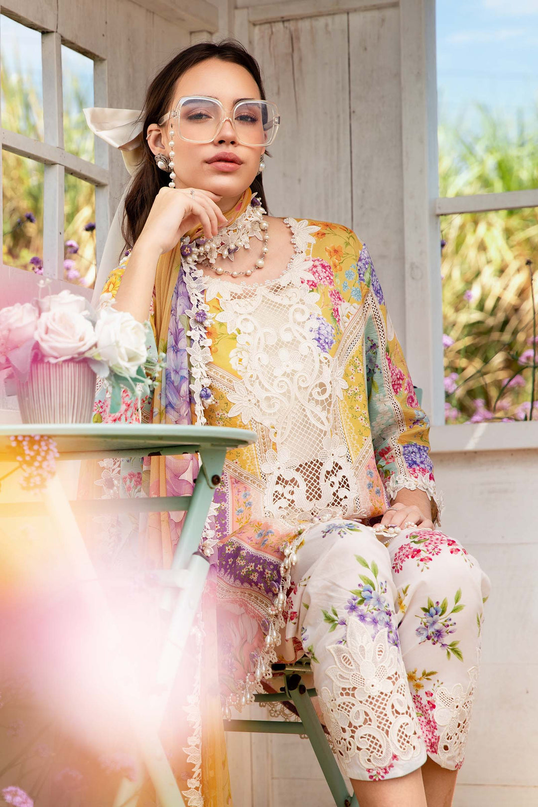Maria B Embroidered Suit Collection