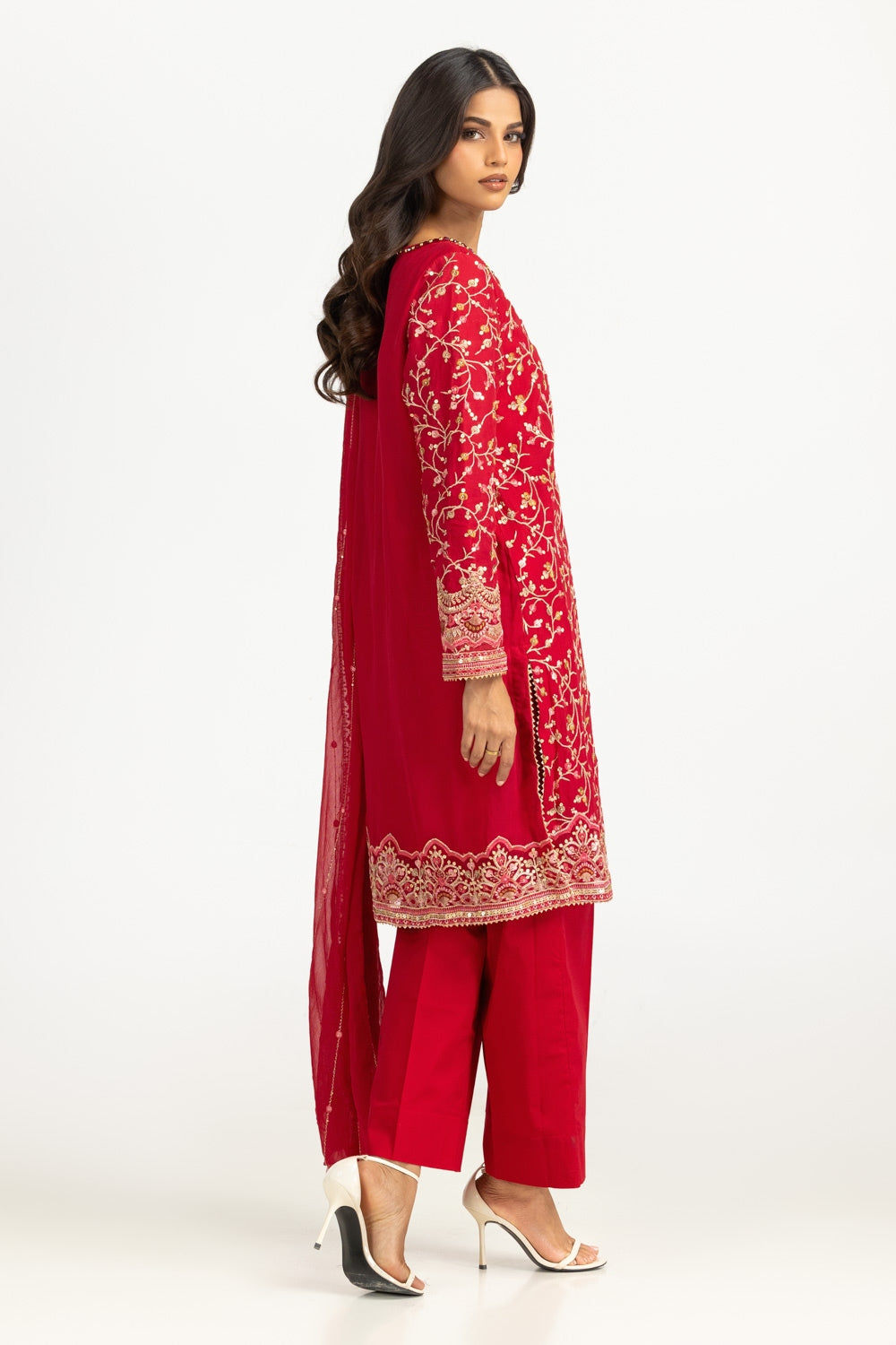 Gul Ahmed Embroidered Suit