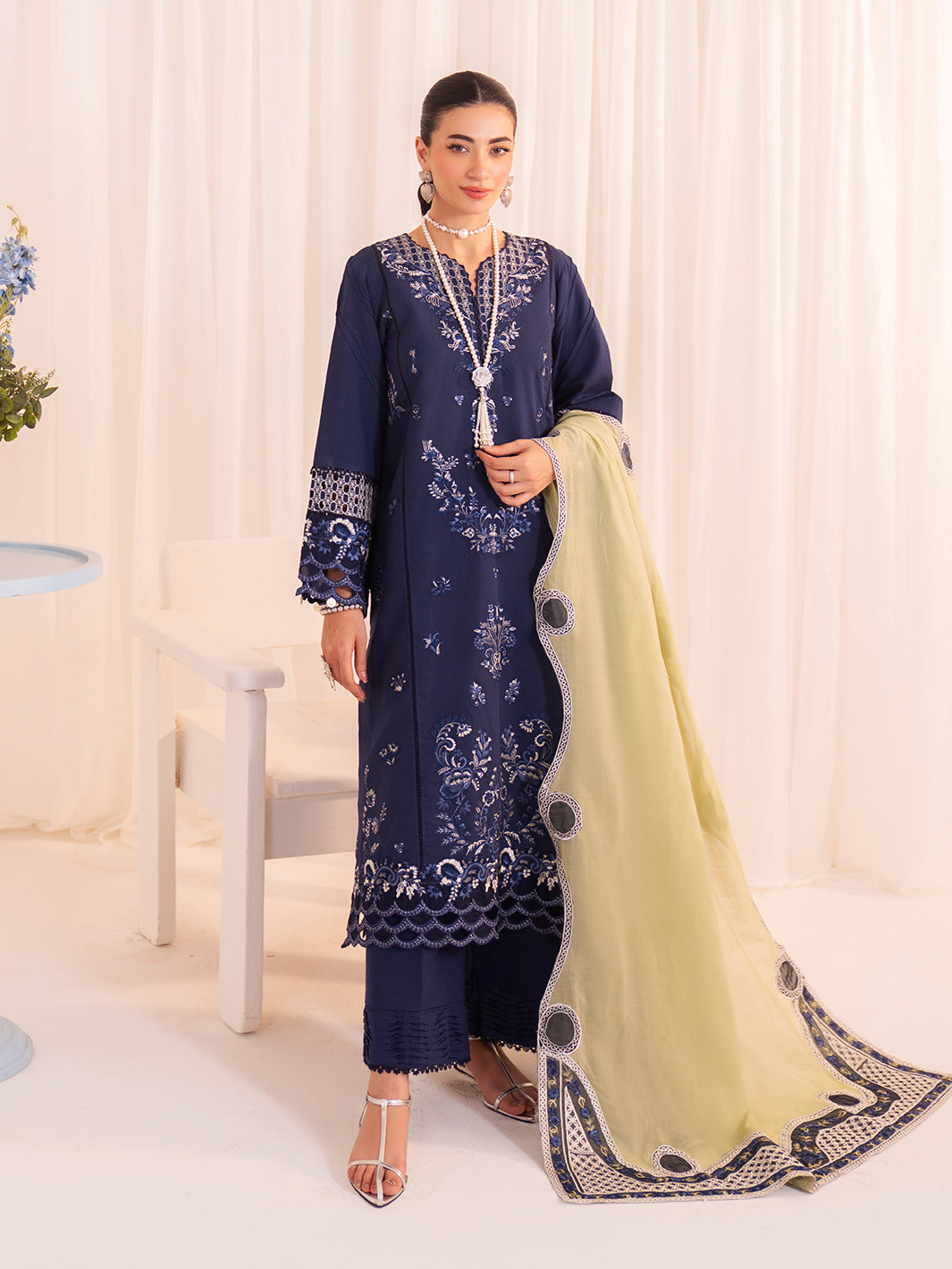 Celine by Faiza Faisal Embroidered Lawn Suits