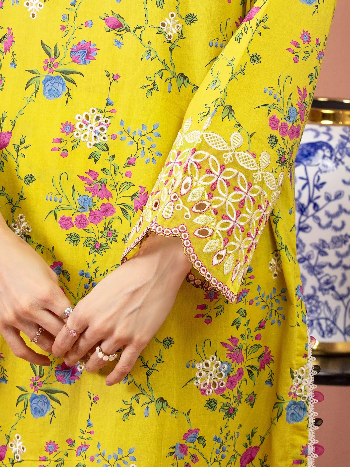 Edenrobe Premium Embroidered Lawn Collection