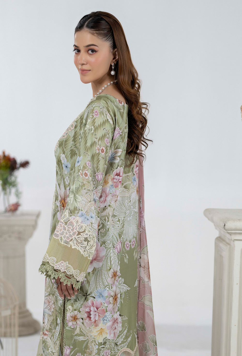 Adan's Libas Embroidered Lawn