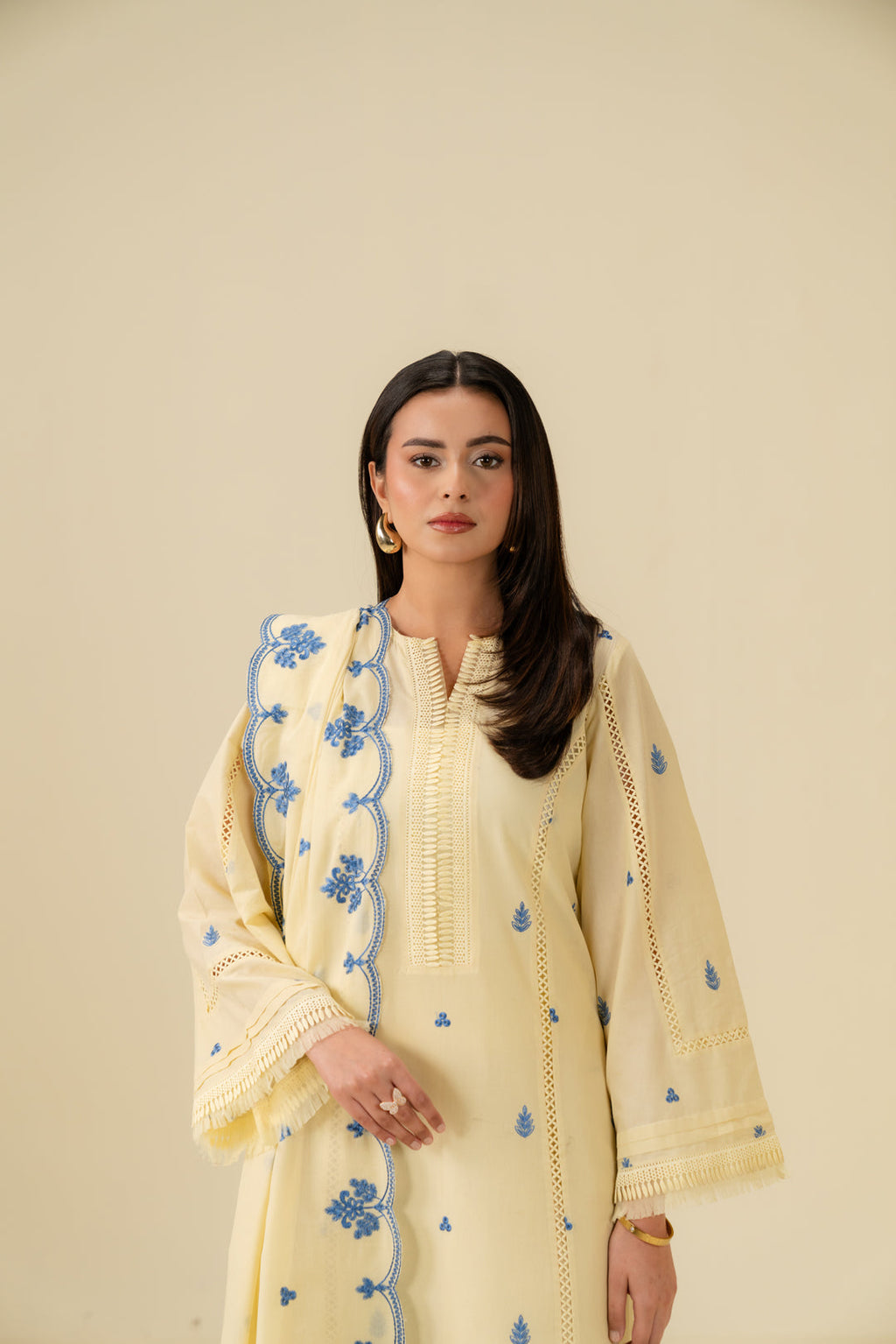 Beena by Beyond Embroidered Lawn 3 Piece