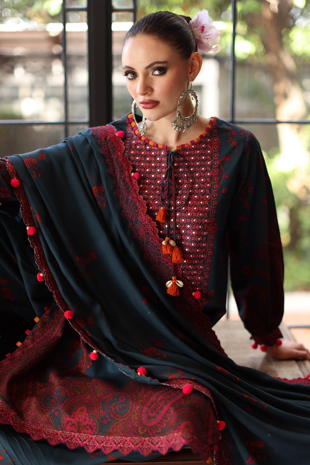 Aniiq By Charizma Embroidered Suit