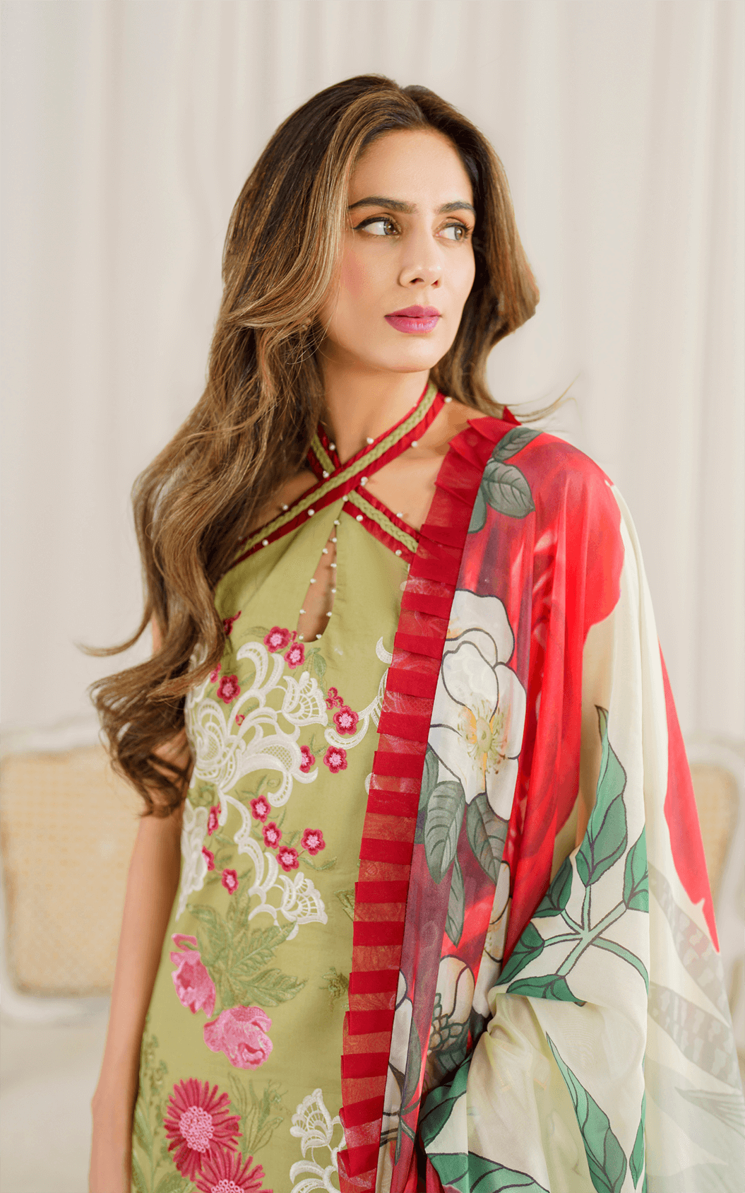 Pretty in Pink by Asifa & Nabeel Premium Lawn