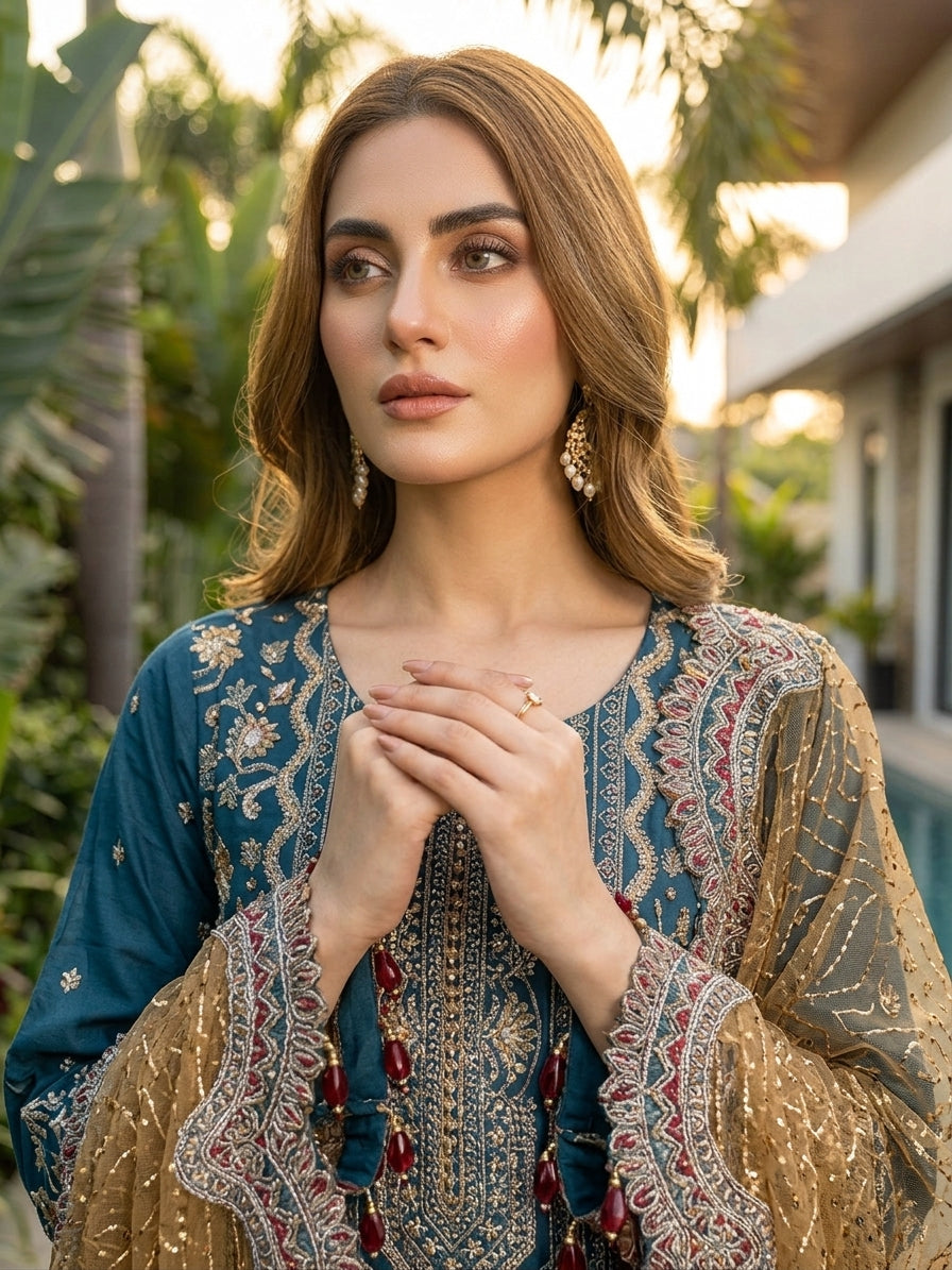 Adan's Libas Embroidered Premium Collection