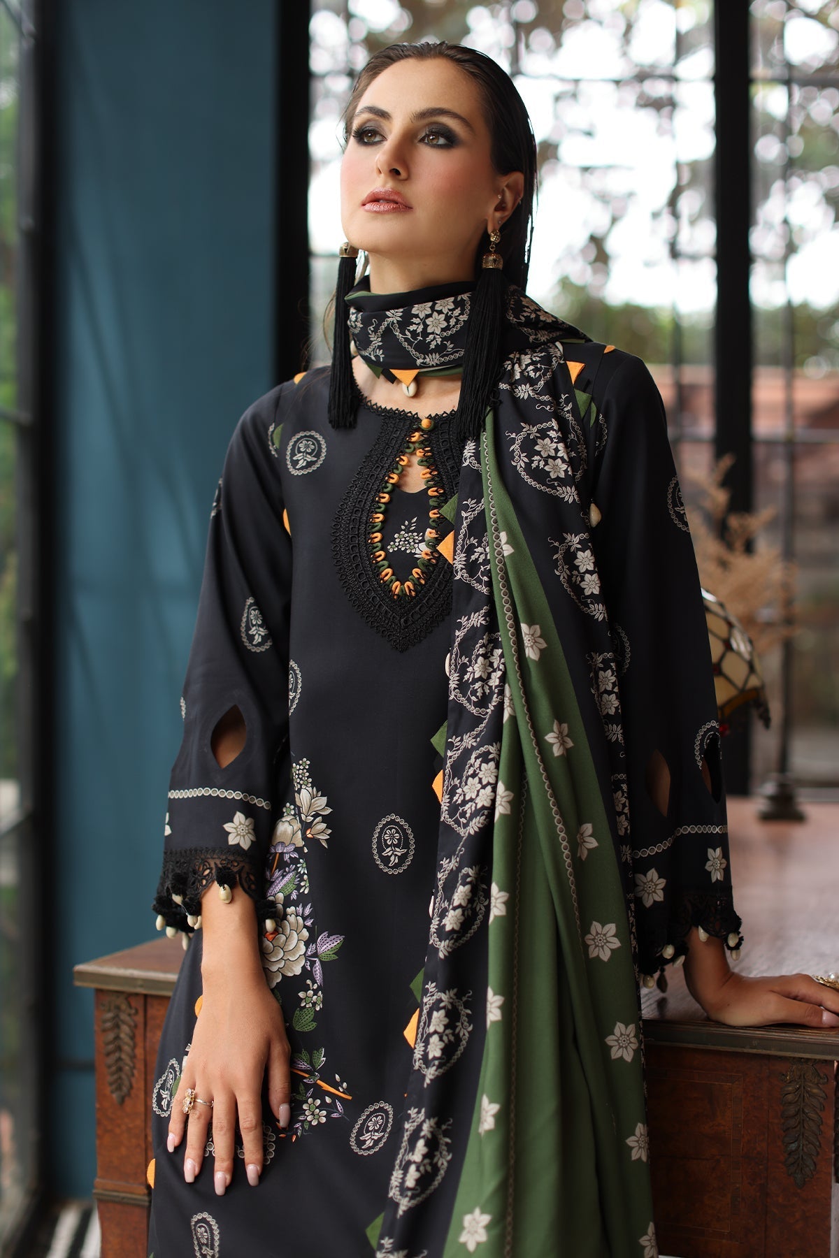 Charizma 3-PC Embroidered Lawn Suit