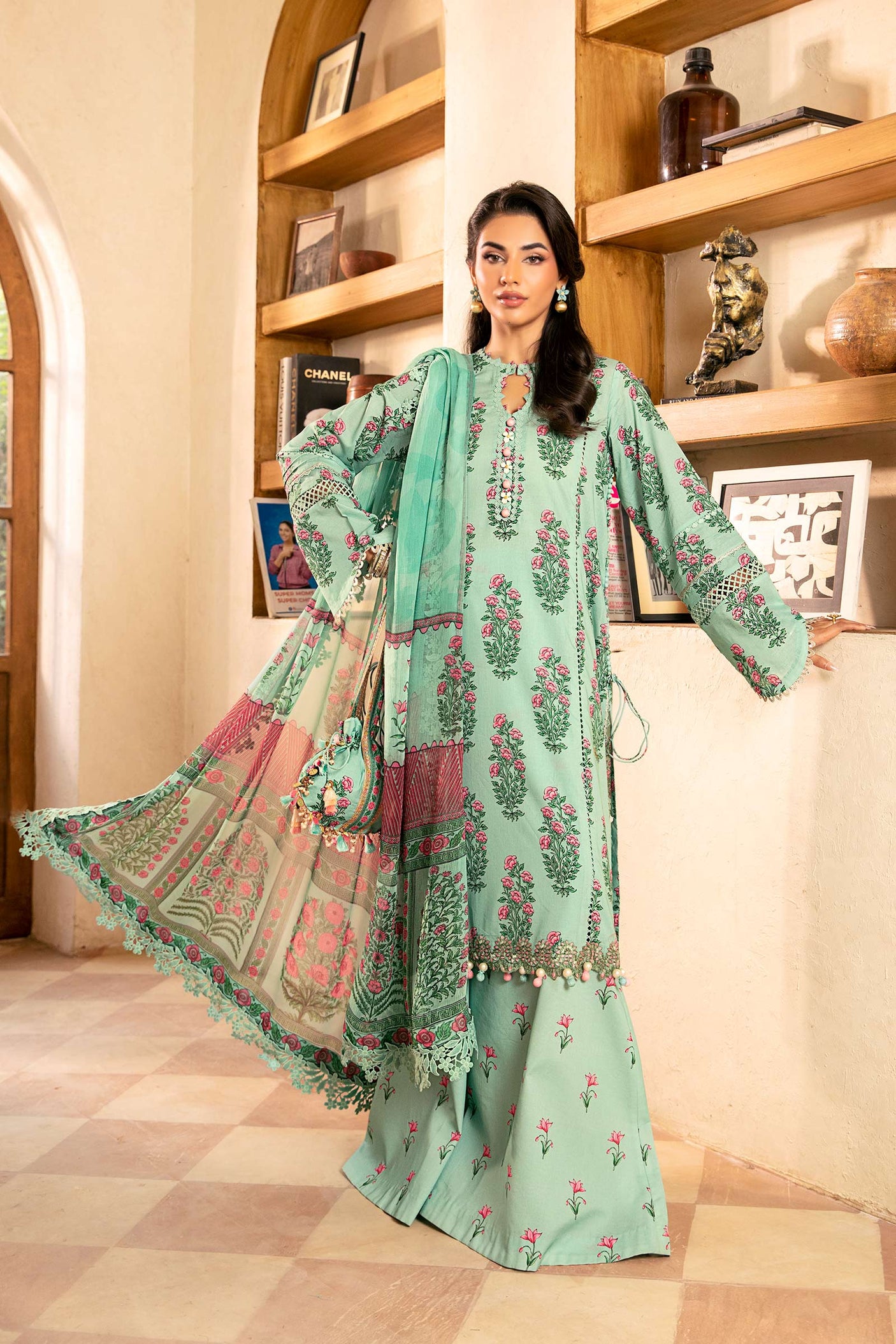 Maria B Embroidered Suit Collection