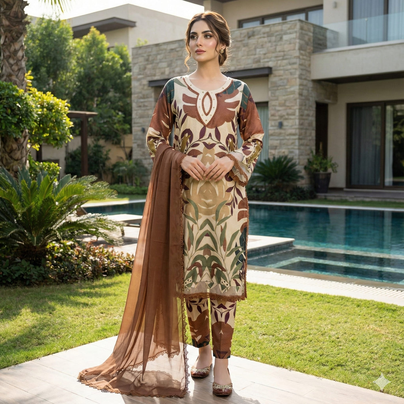 Adan Libas Capsule Voil Jacquard