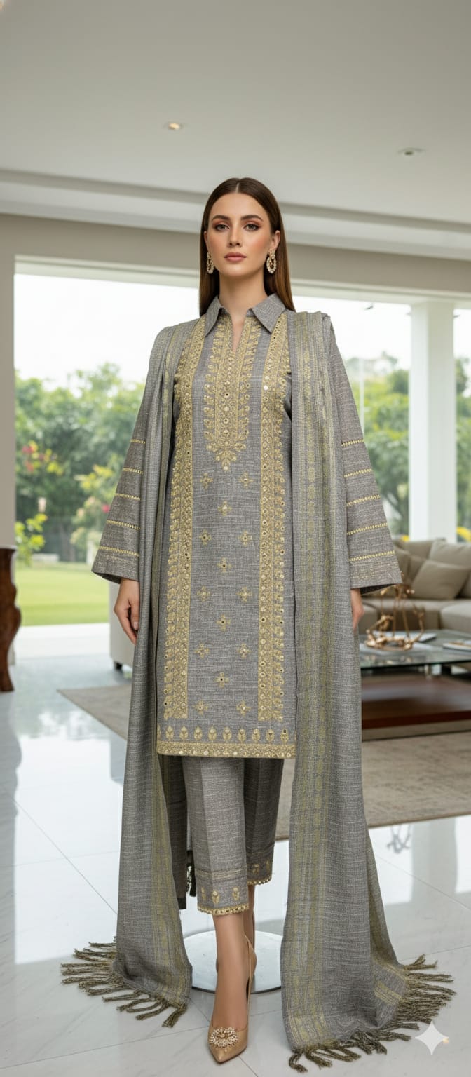 Luxury Embroidered Winter Collation