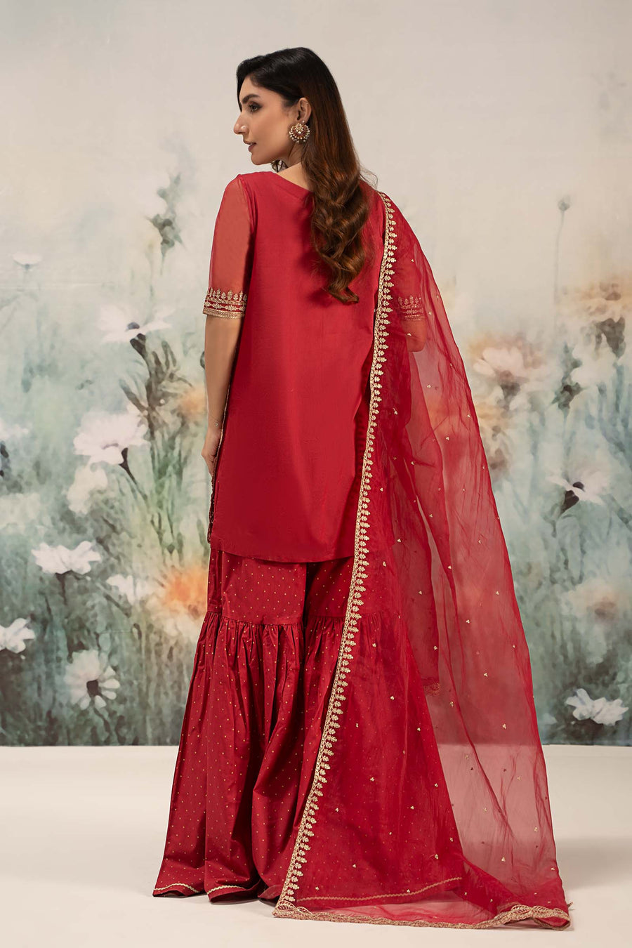 Maria. B. Embroidered Lawn Suit