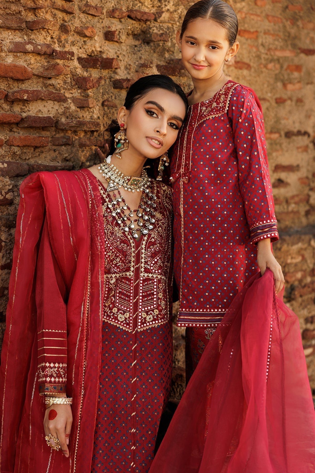 Charizma Luxury Embroidered Suit
