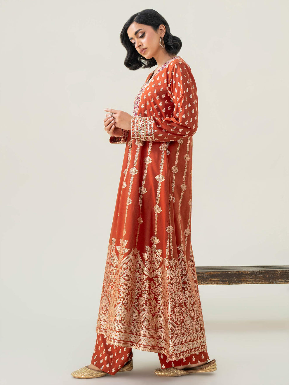 2 Piece Lawn Suit-Embroidered By LimeLight