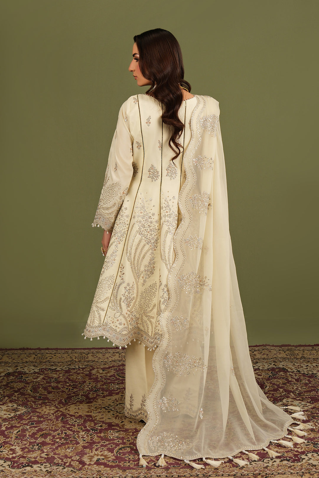 Luxe By Alizeh Raw Silk Suit