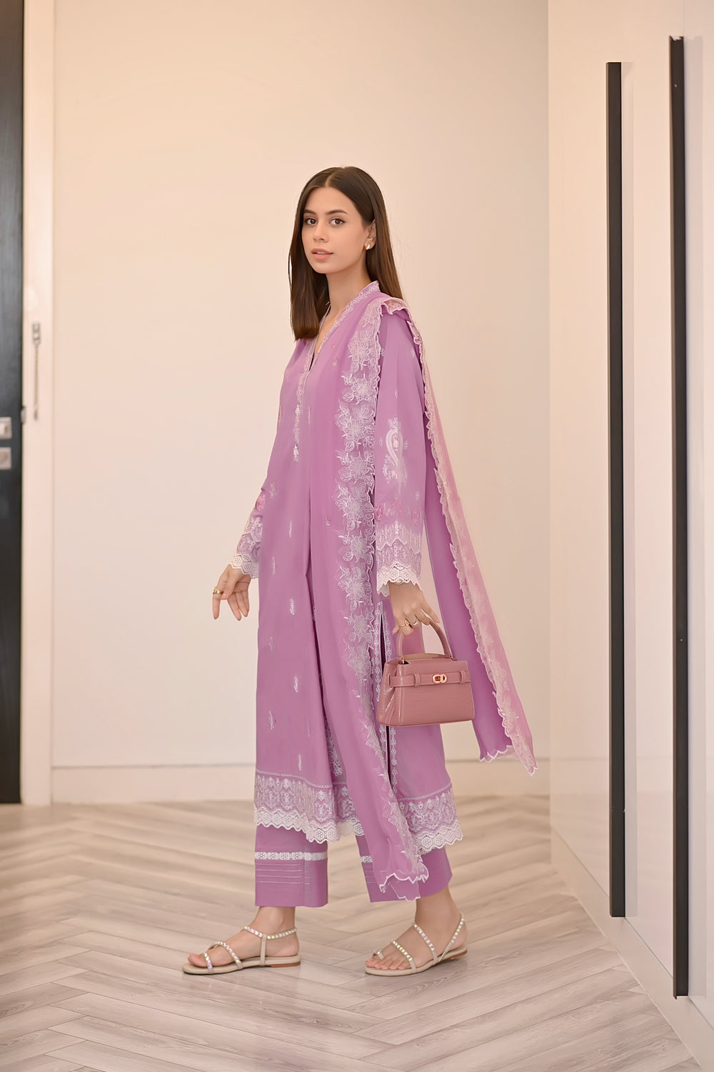 Lakhany 3pc Embroidered Suit