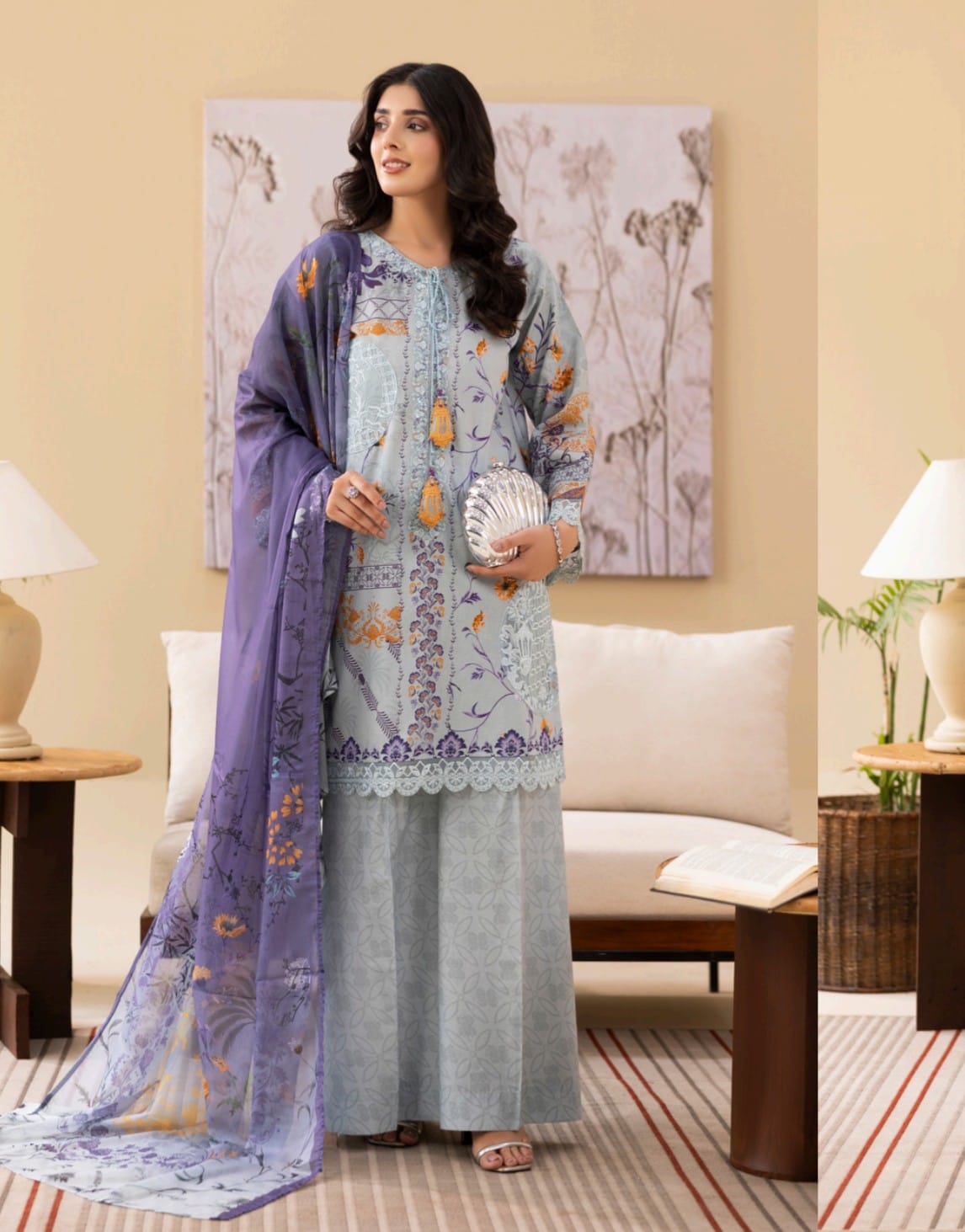 Zennat Embroidered Lawn Collection