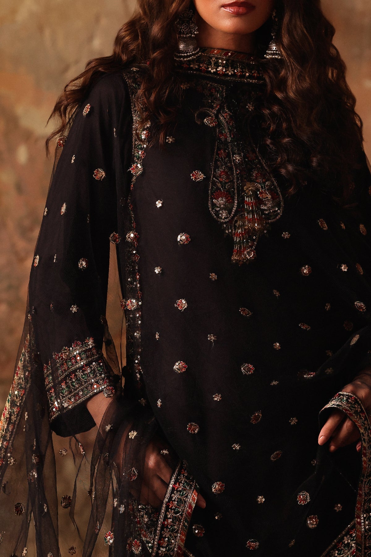 Charizma Luxury Embroidered Suit