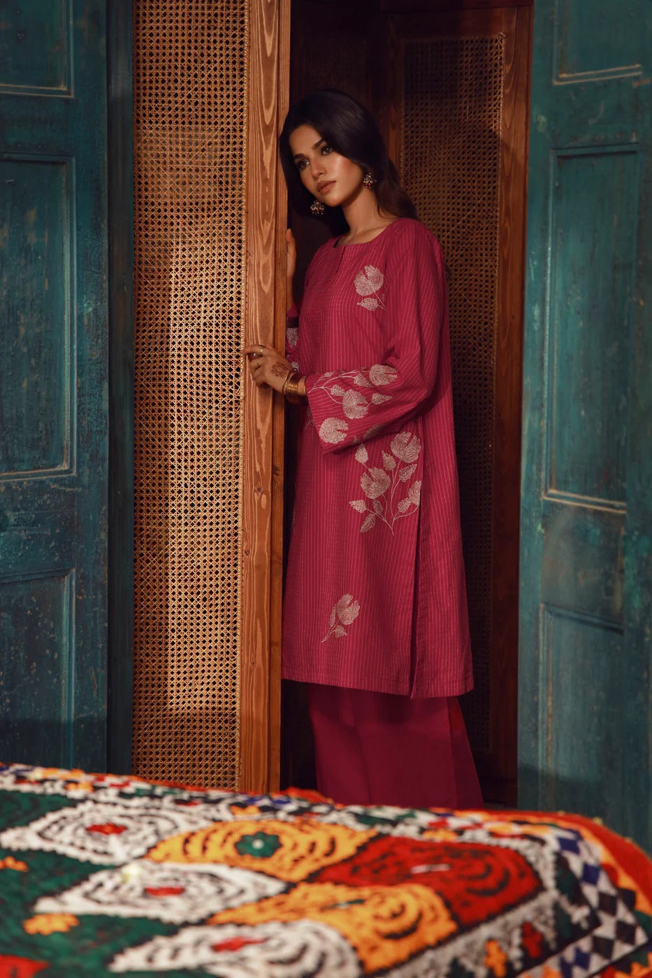 2 Piece Embroidered Suit by Alkaram Studio