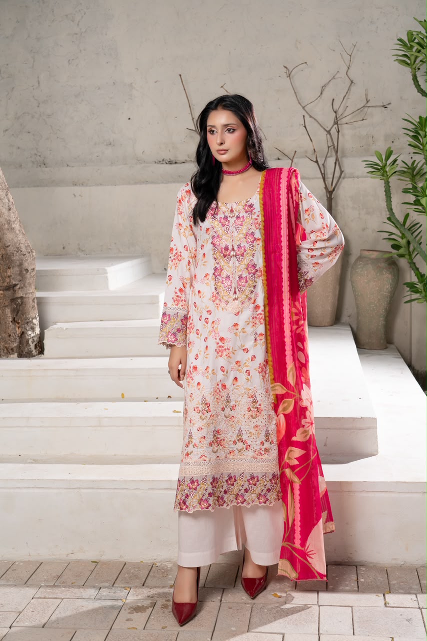 Munira Designers Embroidered Lawn