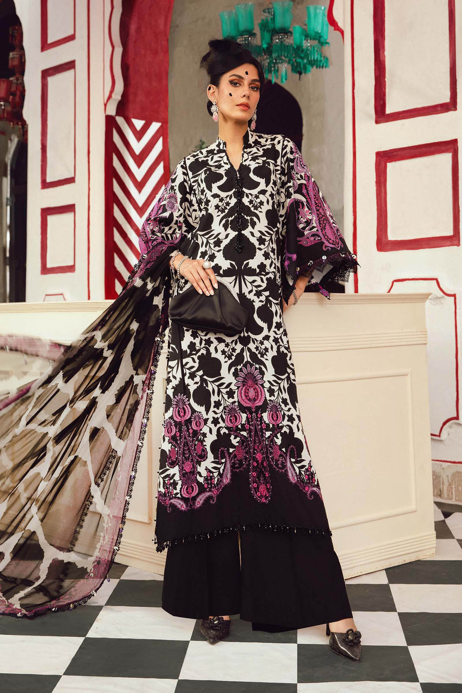 Maria B Mprints Embroidered Lawn Collection