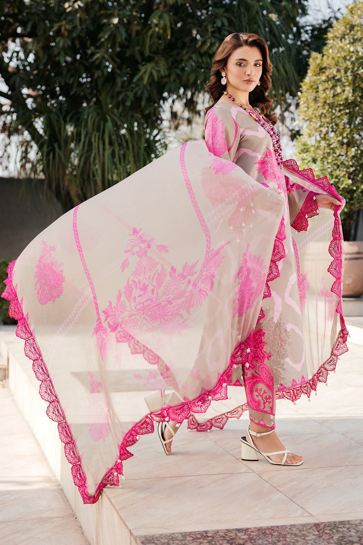 Charizma Luxury Embroidered Suit