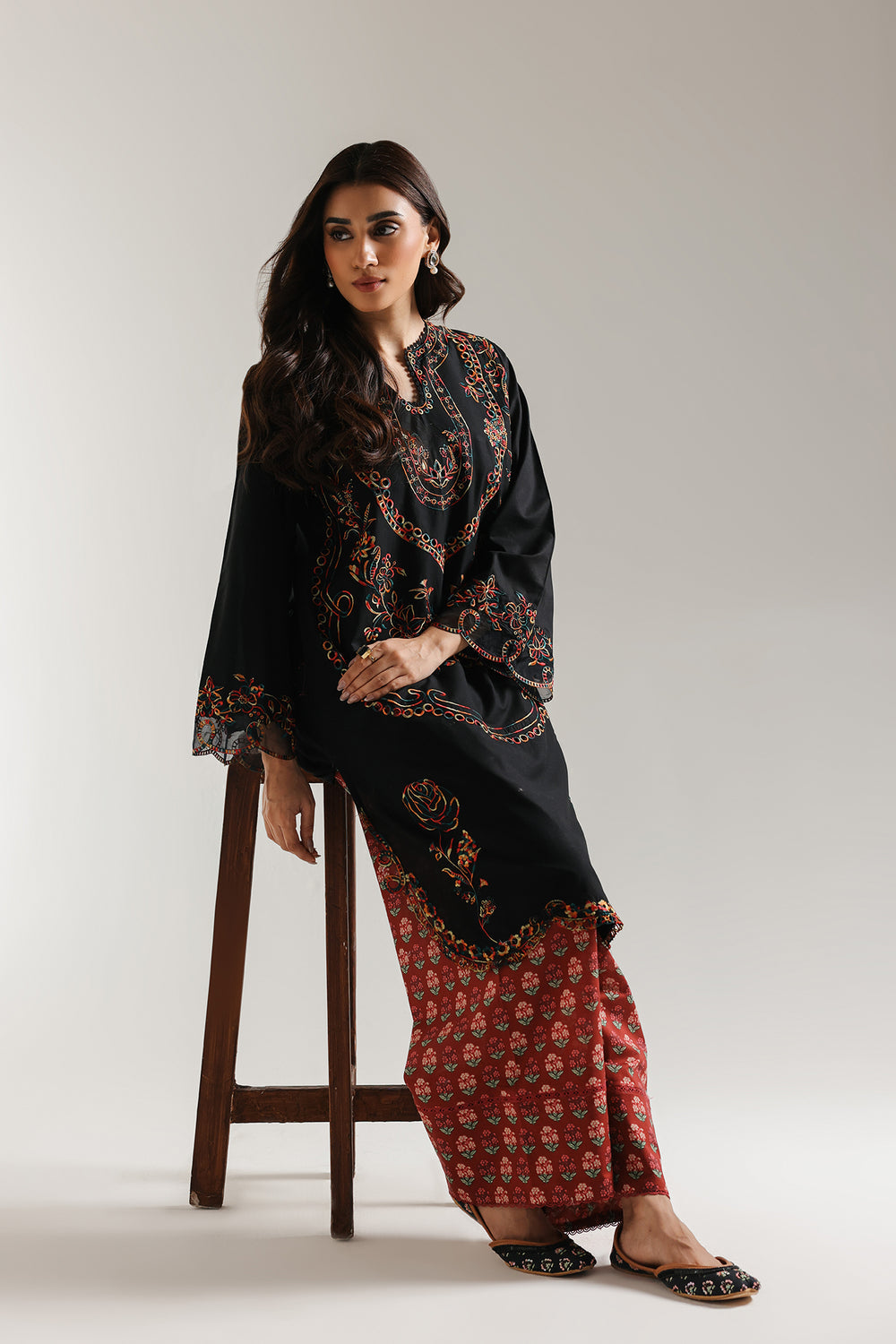 Ethnic Embroidered 2pc