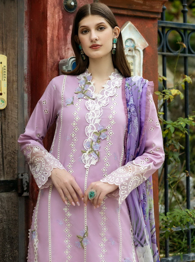 Roheenaz Flanerie Embroidered Lawn 3Pc Suit