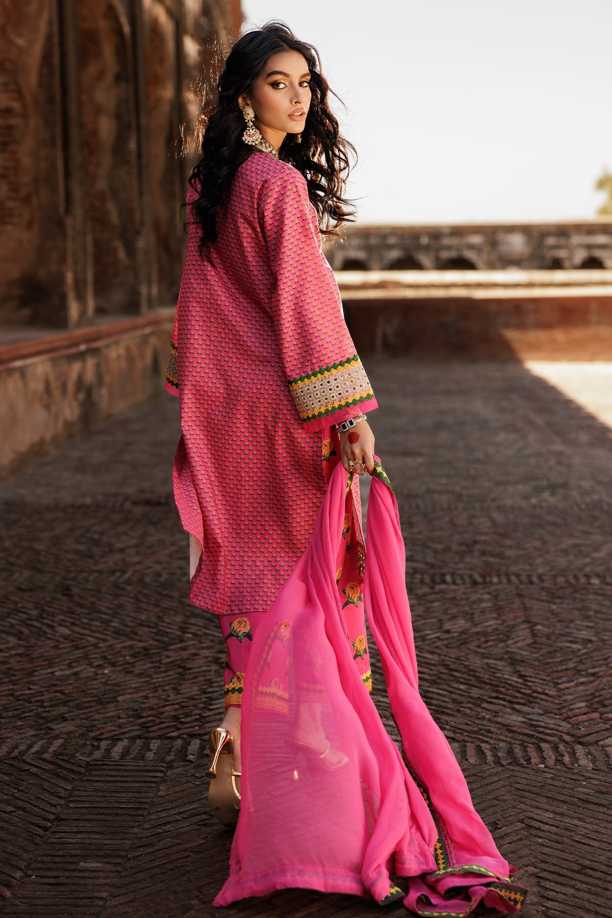 Charizma 3-PC Embroidered Lawn Suit