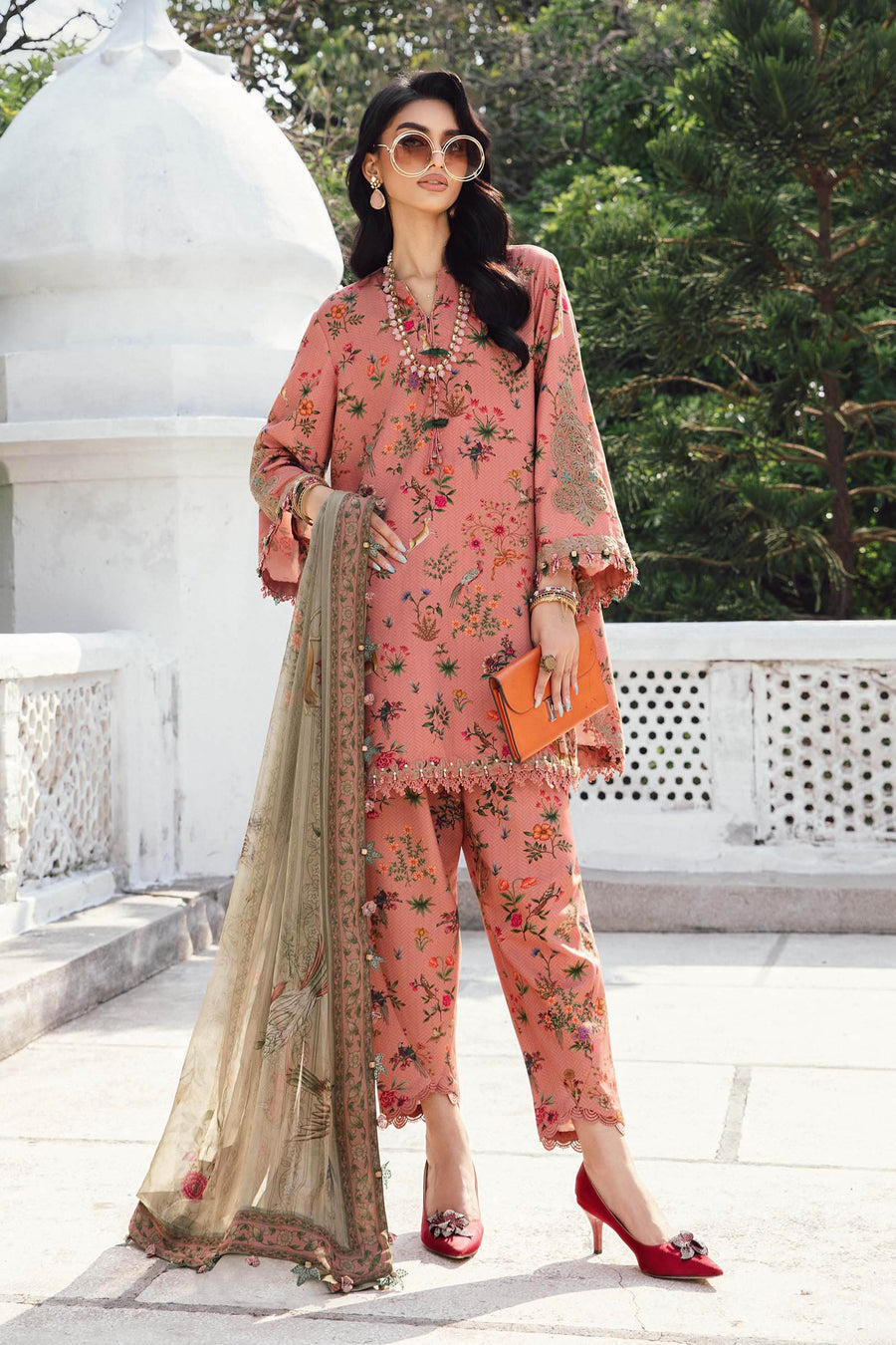 Maria B Mprints Embroidered Lawn Collection