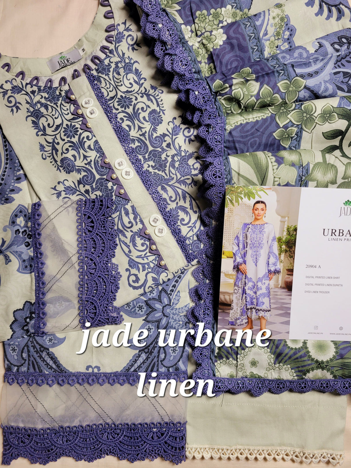 Jade Urbane Linen Collection