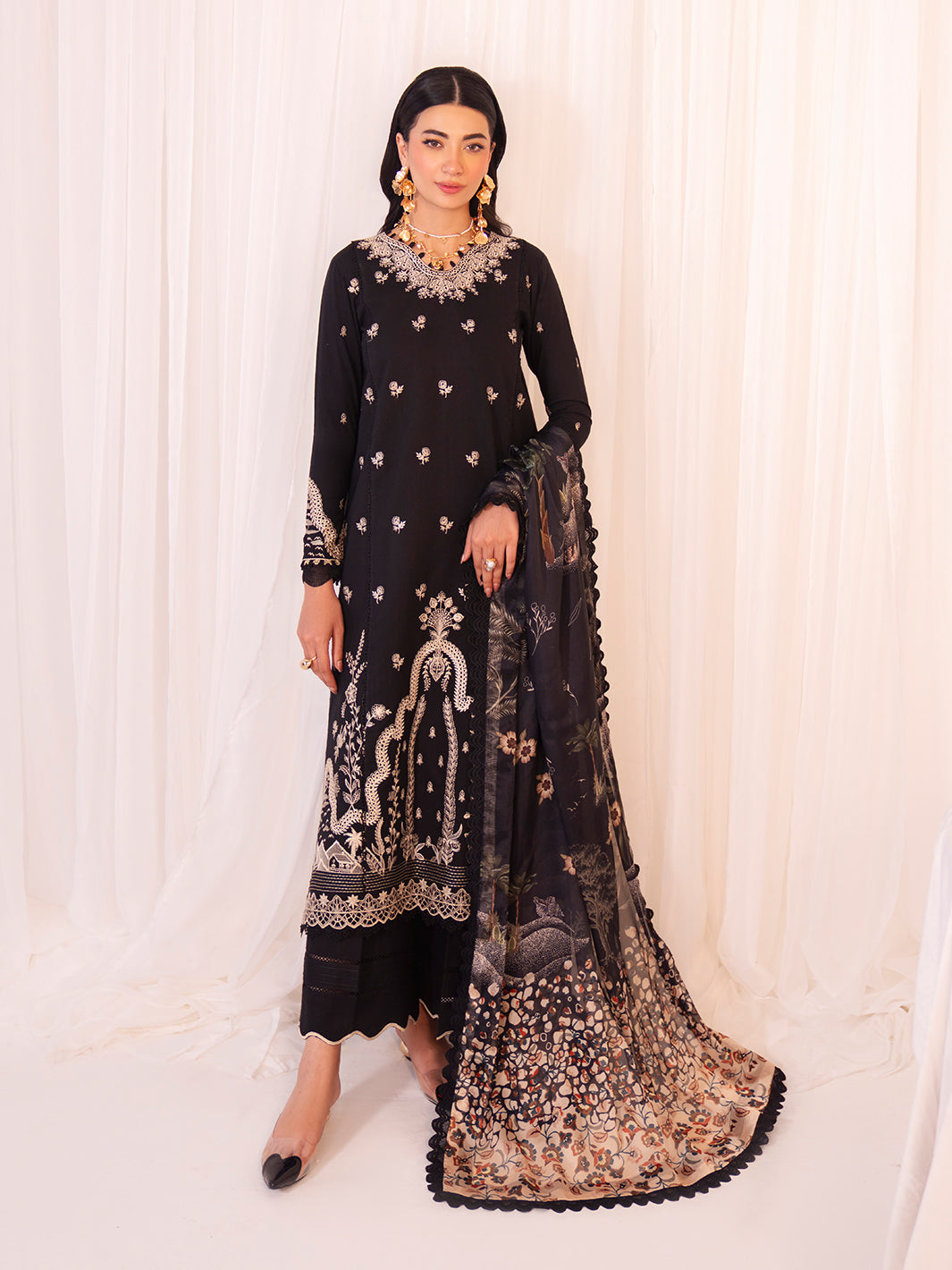 Celine by Faiza Faisal Embroidered Lawn Suits