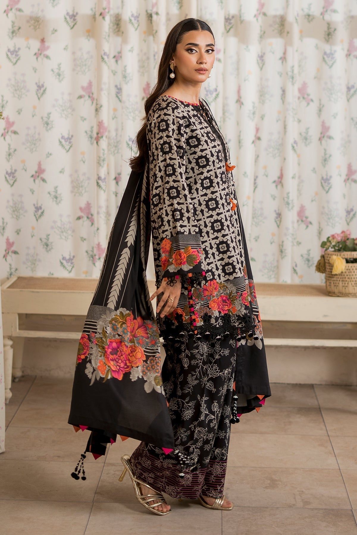 Charizma Luxury Embroidered Suit