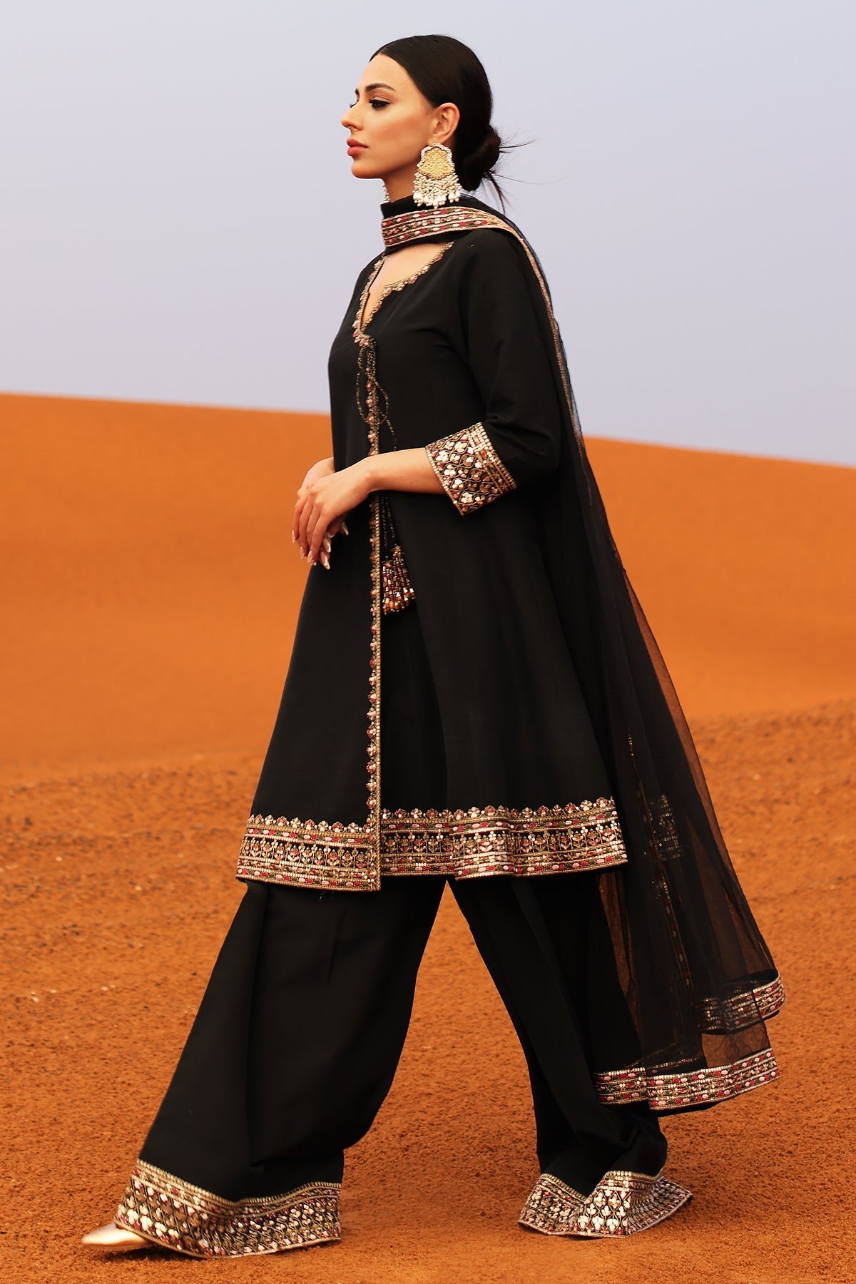 Charizma Luxury Embroidered Suit