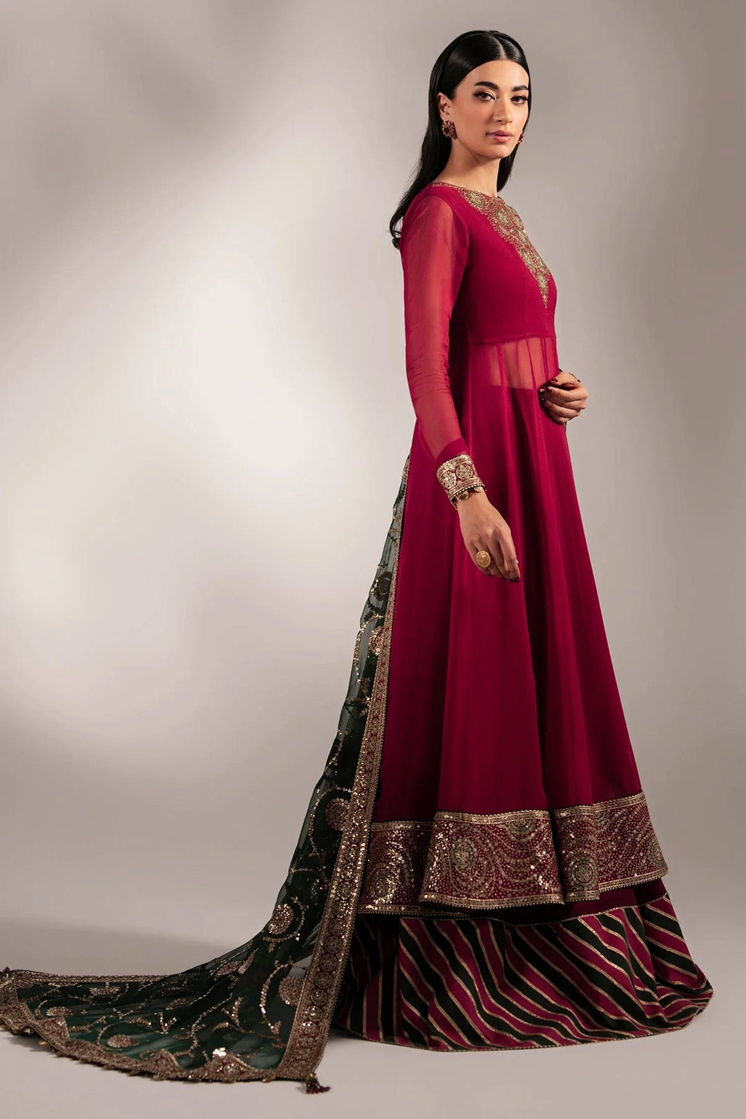 Jazmin Embroidered Formal Suit