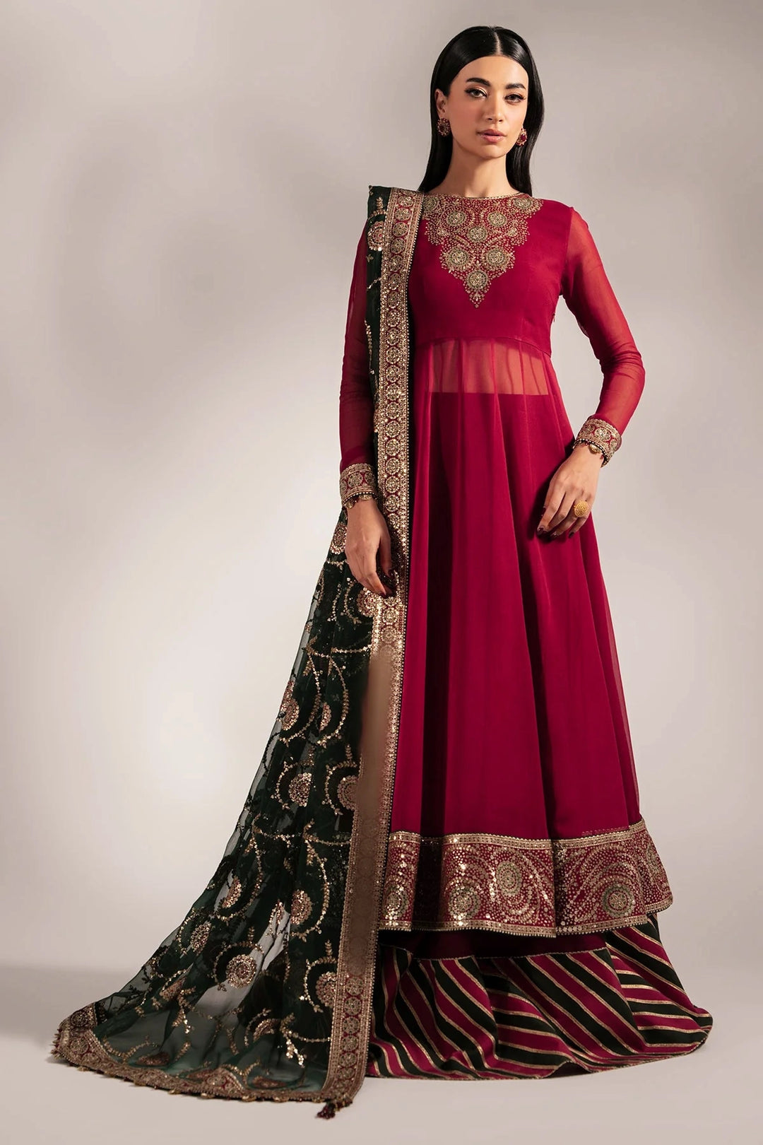 Jazmin Embroidered Formal Suit